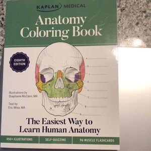 Anatomy coloring book